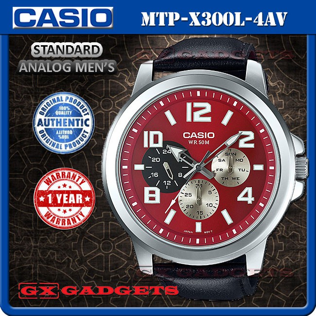 Casio hotsell mtp x300