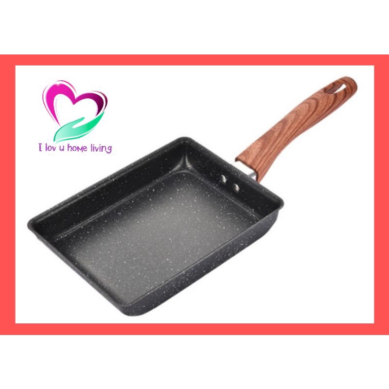 non-stick egg pan Tamagoyaki Egg Pan Rectangular Egg Pan Induction