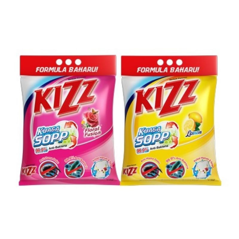 KIZZ DETERGENT POWDER 800G | Shopee Malaysia