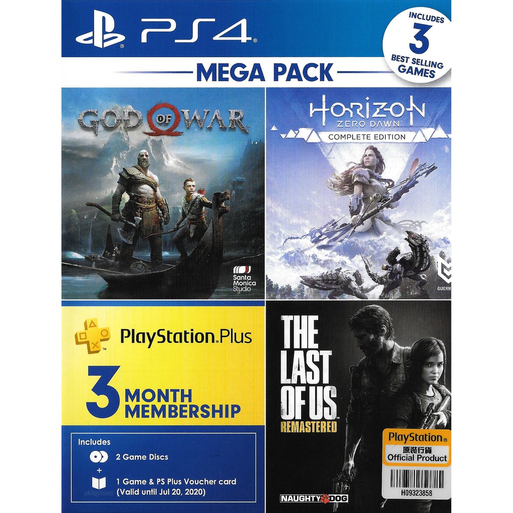 Ps4 mega pack best sale games