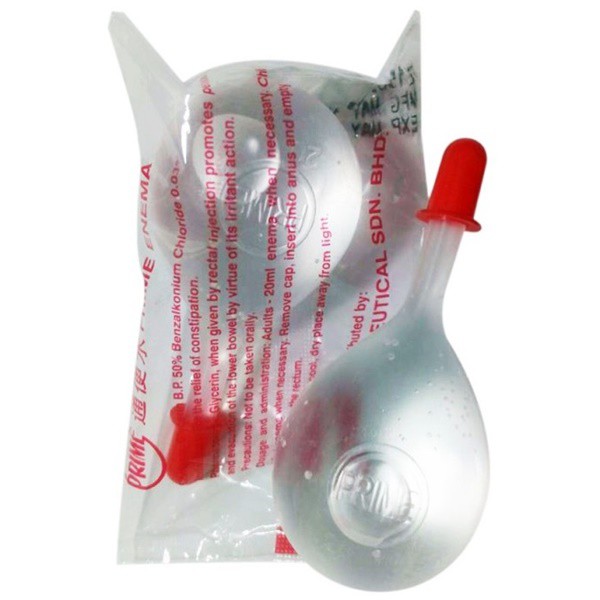 Prime Enema (Glycerin) 10ml x 10's Shopee Malaysia