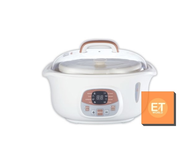 Khind DB181 STAINLESS STEEL HEALTHY CERAMIC DOUBLE BOILER Free 3