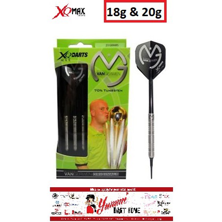 Xq Max Flights Pvc A-standaard 100 Micron Rood/zwart 3 Stuks