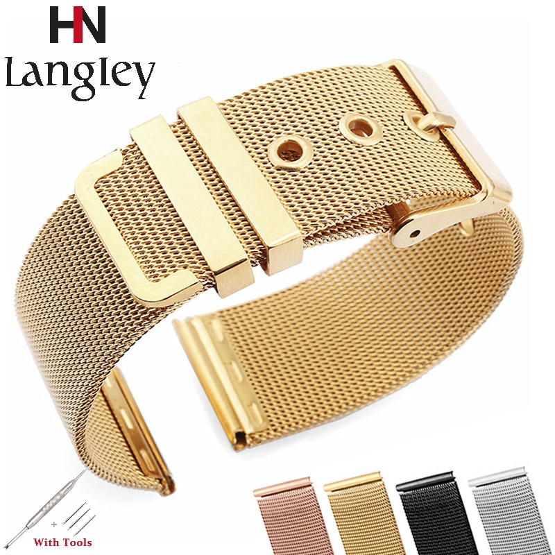 Unique Affordable Rose Gold 20 mm Watch Band MBM3118_K0022334 main image 0