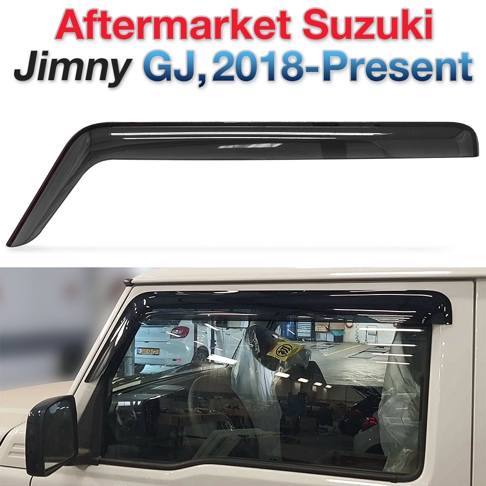 Tunez Window Door Visor Weather Shield with Suzuki Jimny | Shopee Malaysia