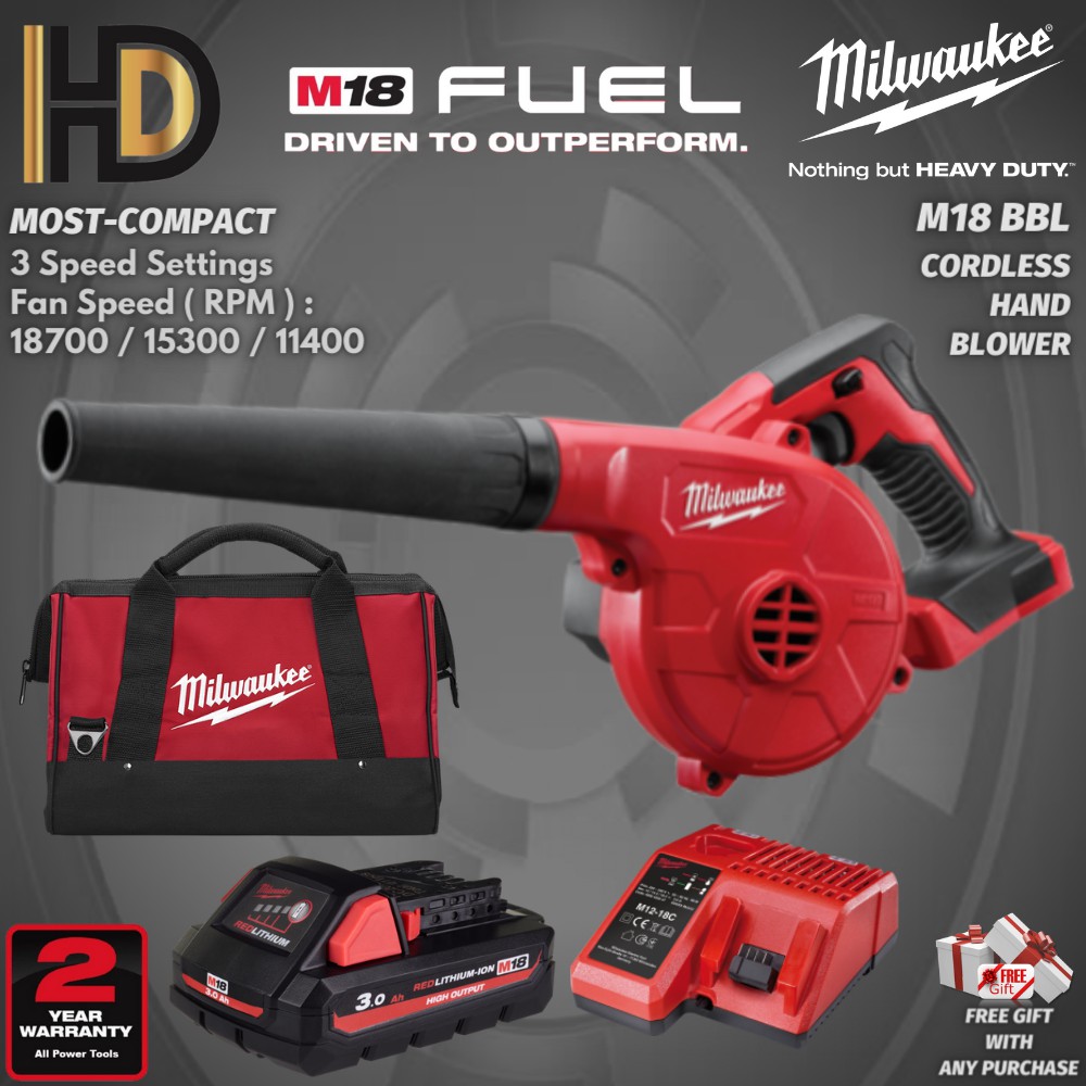 Milwaukee m18 deals bbl