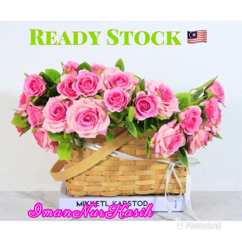 🌹READY STOCK 2 HEADS🌹 REAL ROSE | Shopee Malaysia