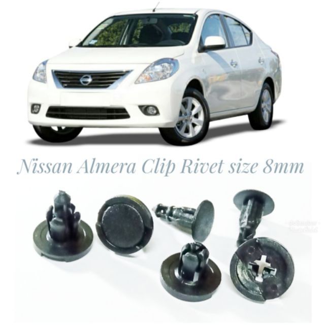 NISSAN BUMPER TRIM CLIP INNER FENDER CLIP FOR ALMERA LATIO GRAND