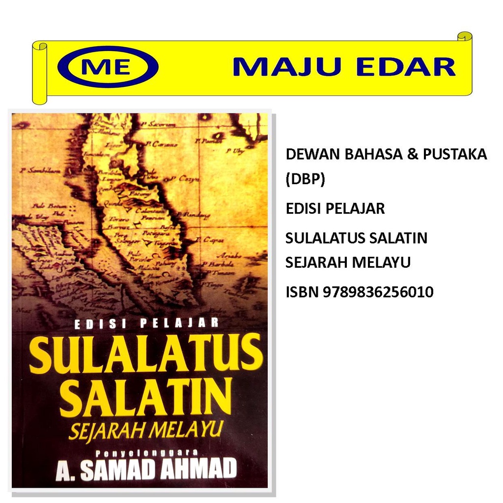 DBP EDISI PELAJAR SULALATUS SALATIN SEJARAH MELAYU Shopee Malaysia