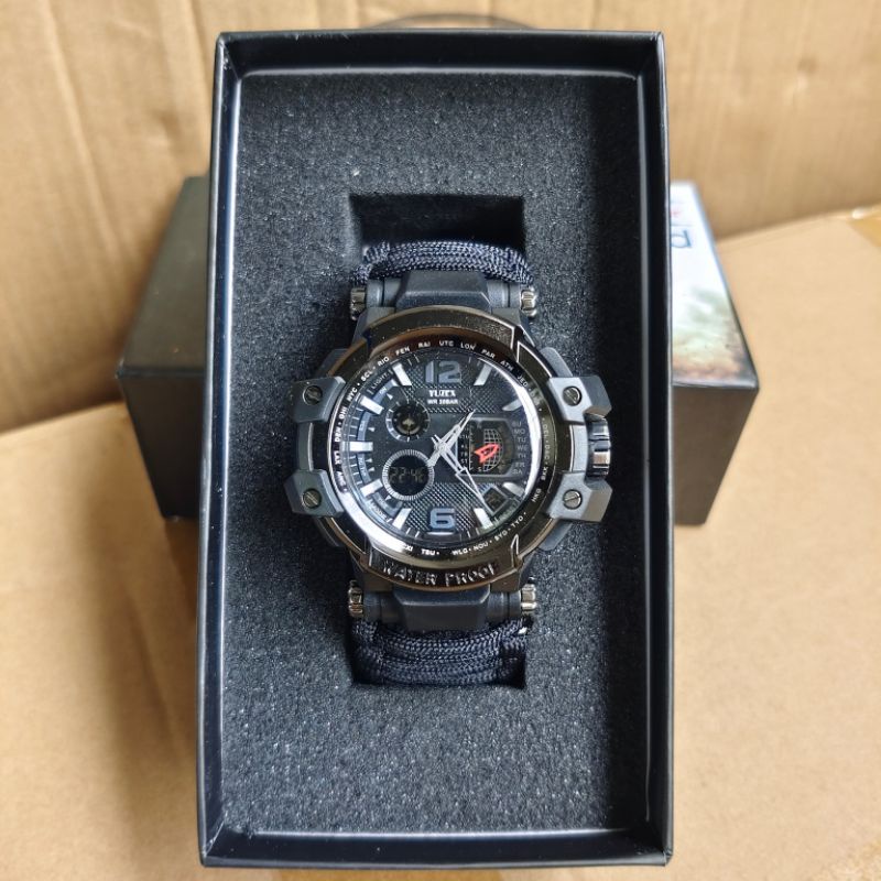 Jam Tangan Lelaki ORIGINAL Yuzex G12 G7 G3 Men Watch Paracord Tactical