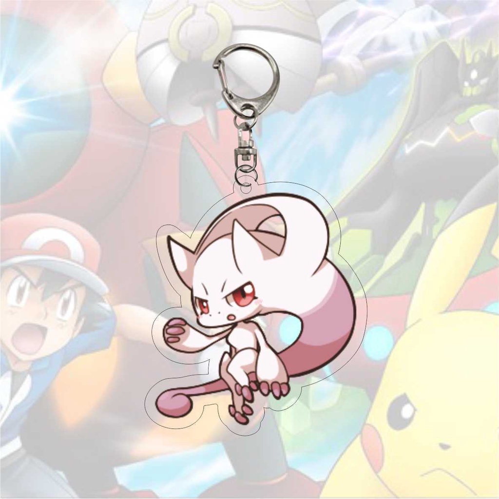 JinYu Anime Keychain & Sticker Set – 5 Acrylic Alastor Keyrings & 50 Assorted Stickers