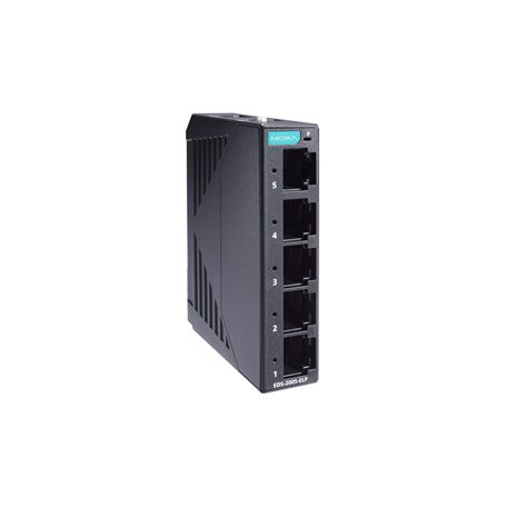 MOXA EDS-2005-ELP - Industrial 5-port 100baseTx unmanaged switch with ...
