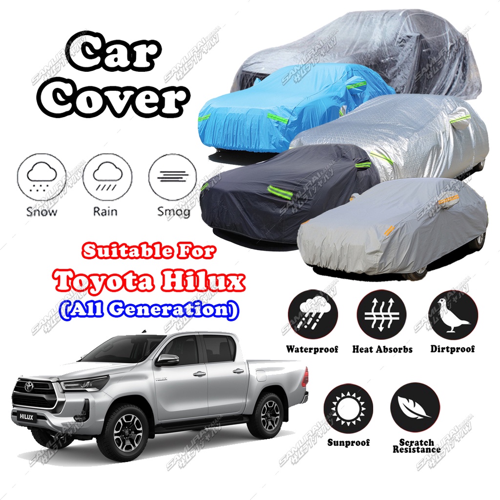 🌟 Hilux 🌟 High Quality Premium 4X4 4WD Car Cover Suitable For Toyota
