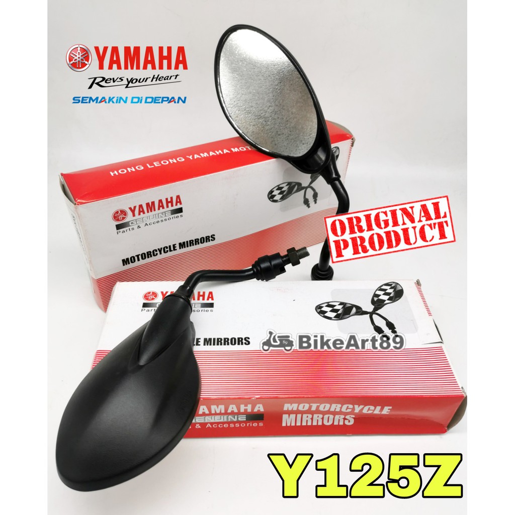 HLY Side Mirror YAMAHA Y125Z Original Batang Besar Cermin Motor Y125ZR