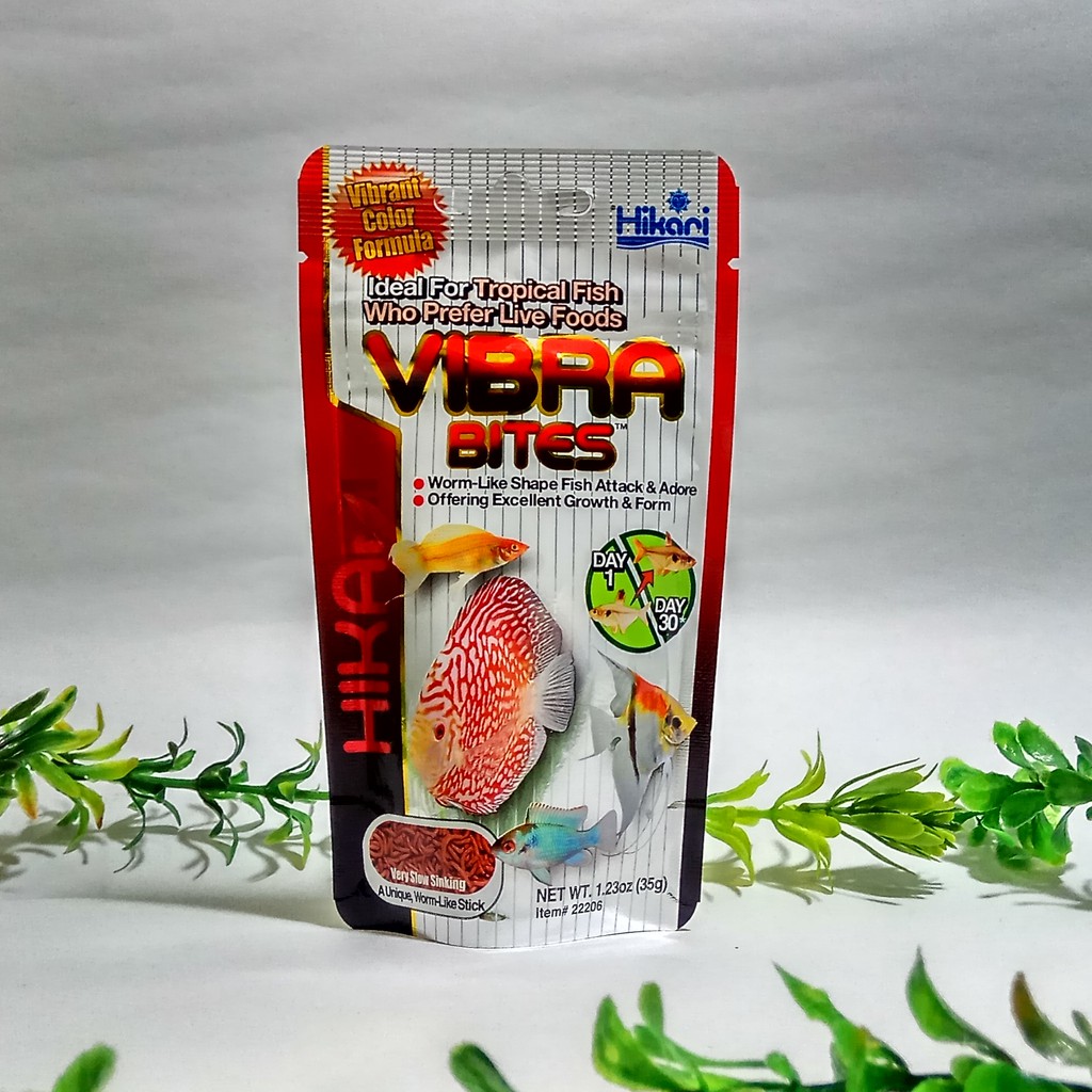 Hikari Food Fish DISCUS RAMIREZI MANIFISH HIKARI VIBRA BITES 35gr