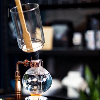 Japanese Style Siphon Coffee Maker Tea Siphon Pot Vacuum Coffeemaker Glass  Type Coffee Machine Filter 350ML 500ML