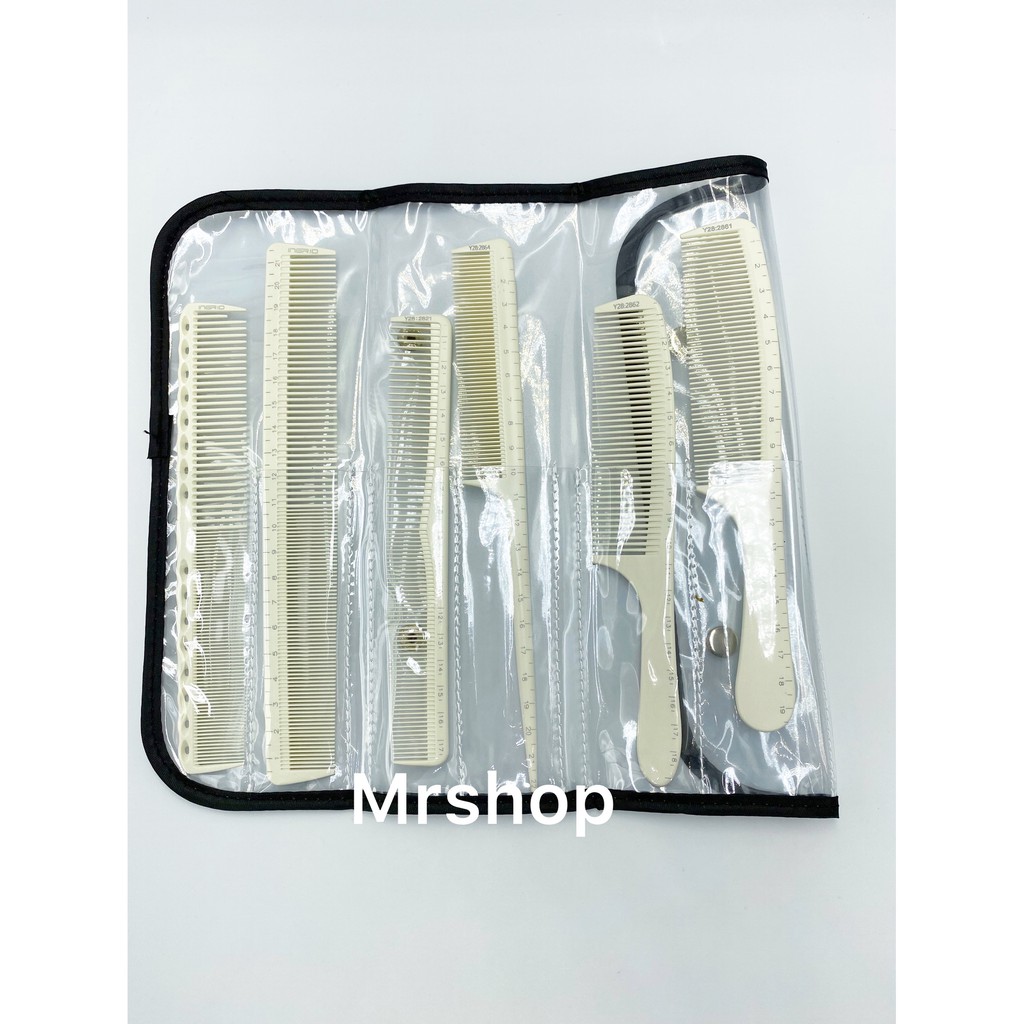 RULER MEASURE DESIGN COMB SET CUTTING 6 IN 1 Shopee Malaysia