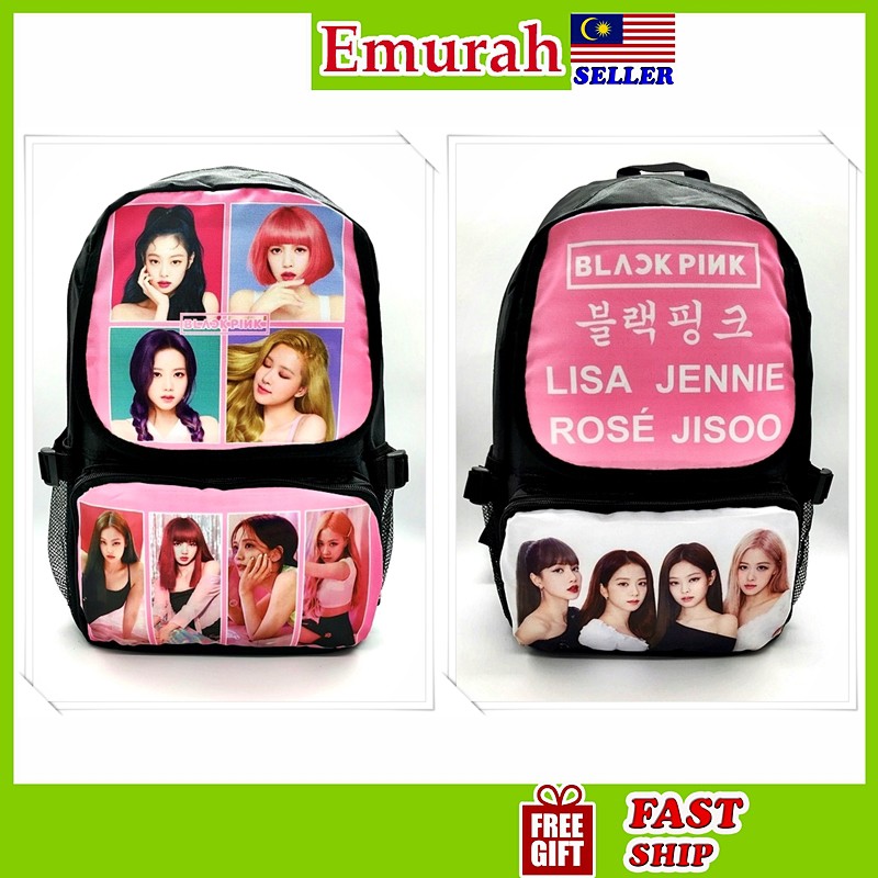 Blackpink backpack outlet shopee