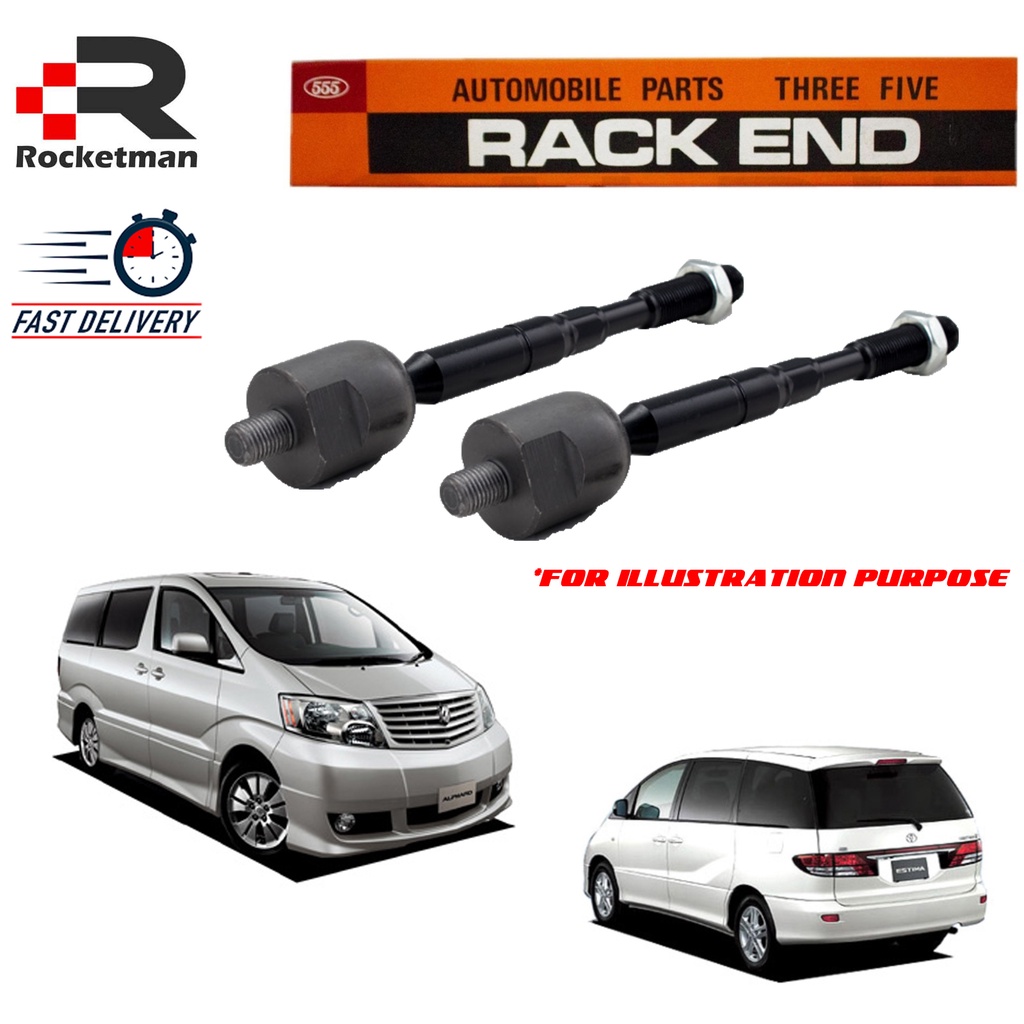 THREE FIVE RACK END (2PCS) TOYOTA ESTIMA ACR30 2001-2006 ALPHARD ANH10 ...