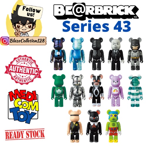 Bearbrick Series 43 100% (Selection) | Shopee Malaysia