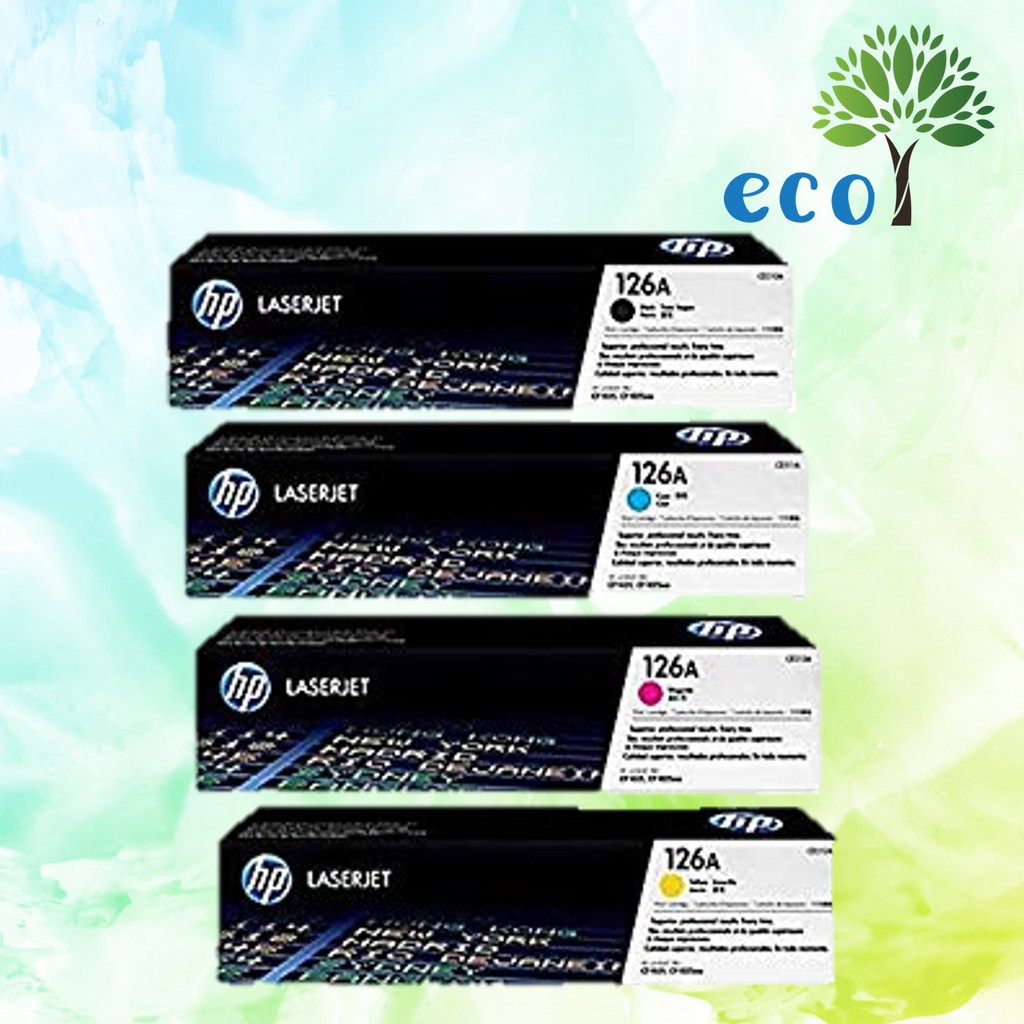Genuine HP 126A CE310/1/2/3A (CMYK) - LaserJetPro100 color MFP M175a ...