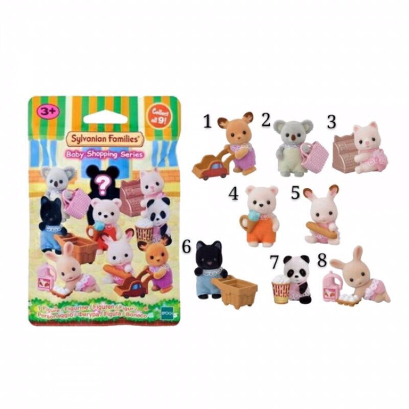 Sylvanian families cheap baby shopping