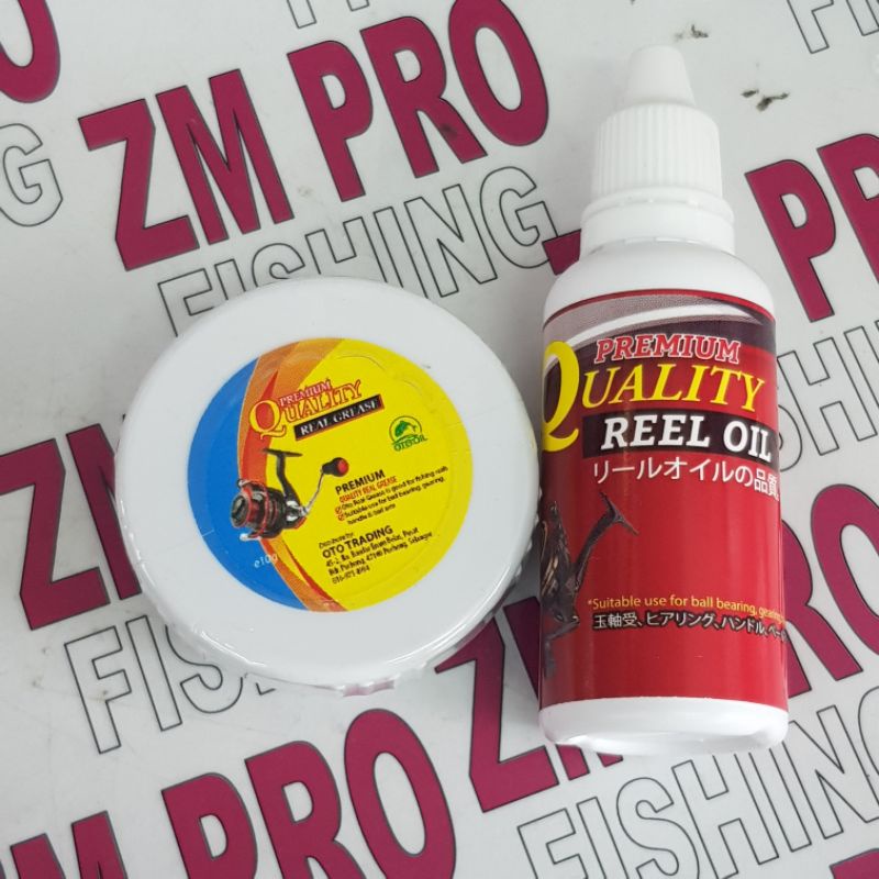 OTO Premium quality Reel oil / Grease for Fishing Reel minyak/gris