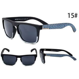 QUIKSILVER Sunglasses Cermin Mata Hitam UV400 Women Men New Fashion  Protection Eyewear Square Frame With Box