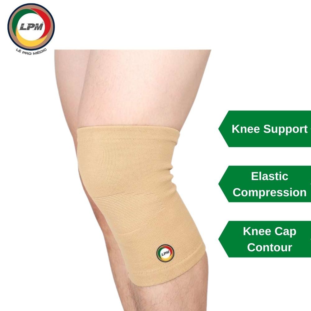 Knee Brace Compression Sleeve,elastic Knee Wraps With Silicone Gel