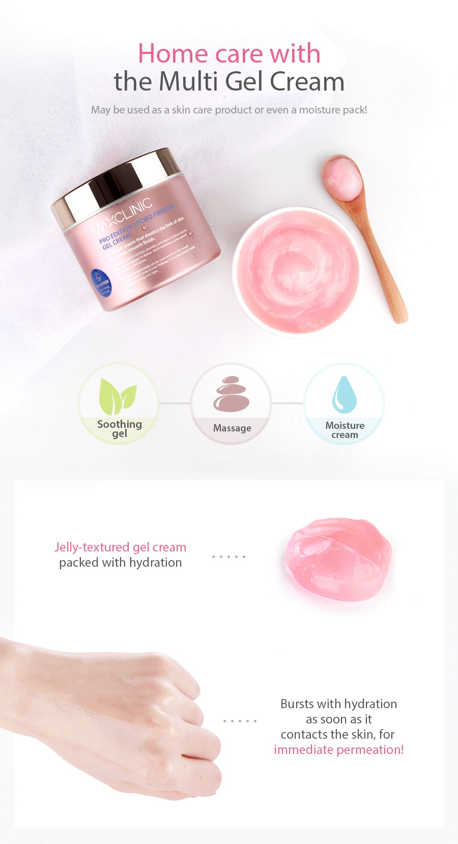 [BUNDLE DEAL of 2] MAXCLINIC Pro Edition Hydro Firming Gel Cream 200ml ...
