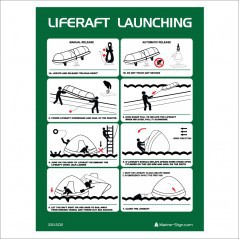 331502 Liferaft Launching IMO POSTER | Shopee Malaysia