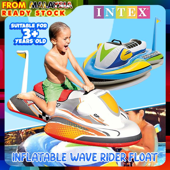 Intex Wave Rider Ride-On for Ages 3+ â€ Fun Inflatable Ride-On for Po