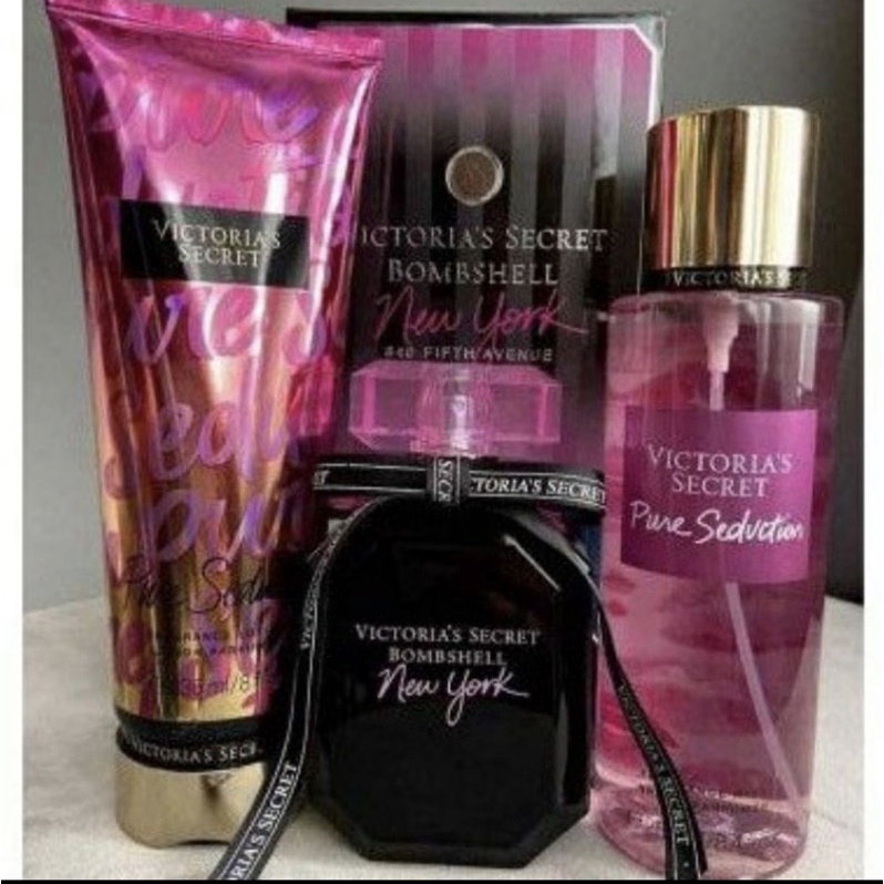 VICTORIA'S SECRET VANILLA LACE BODY MIST & BODY LOTION SET LIMITED EDITION