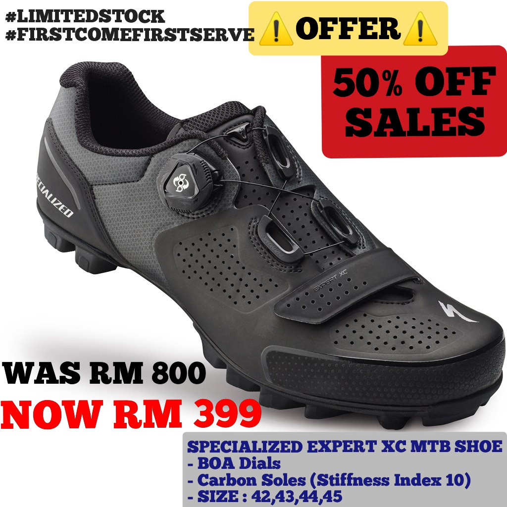 SPECIALIZED Expert XC Carbon MTB Shoe Shopee Malaysia