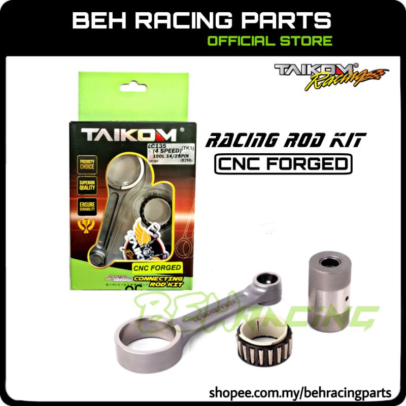 TAIKOM RACING CONNECTING ROD (CNC LC135/Y15ZR/FZ150/RS150 Shopee Malaysia