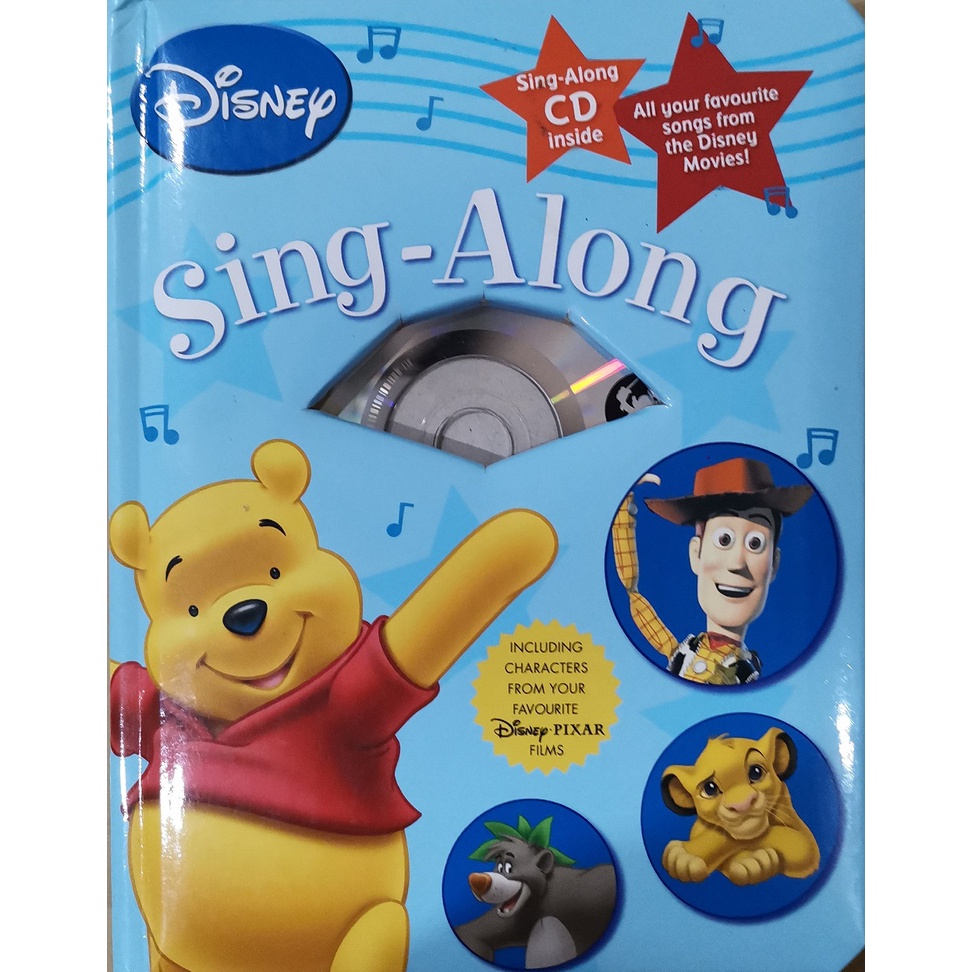 Disney: Sing-Along Book & CD Boardbook [Preloved/Secondhand Children ...