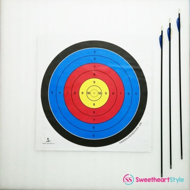 (60cmx60cmx10cm) PE FOAM ARCHERY TARGET WITH TARGET FACE (60cmx60cmx10cm) Shopee Malaysia
