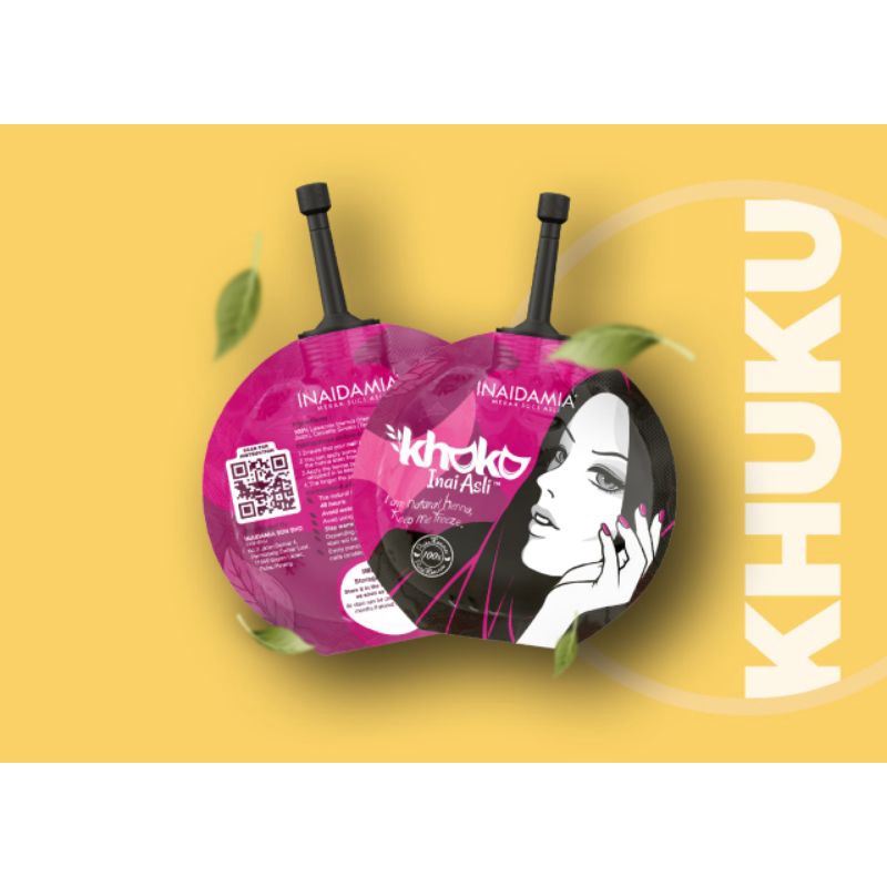 READY STOCK INAIDAMIA DAUN INAI ASLI KOMBO (Celup