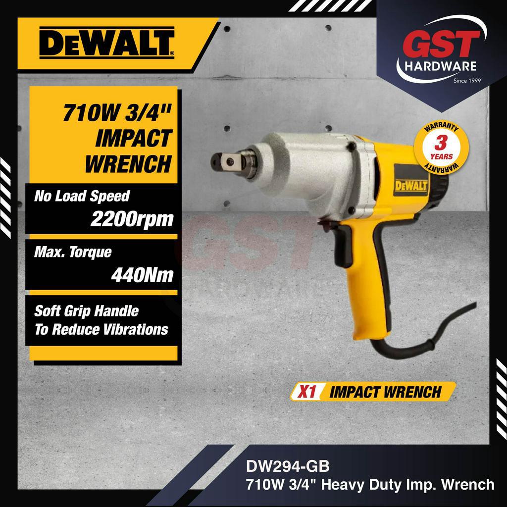 Dewalt 710W 3/4" Heavy Duty Impact Wrench DW294 Corded Impact Wrench