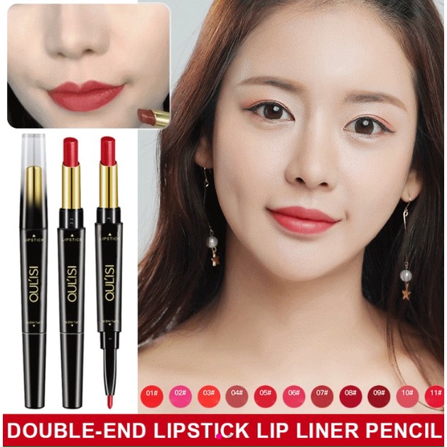 👍BUY 1 FREE 1👍 Doubleended lipstick pencil lip liner Shopee Malaysia