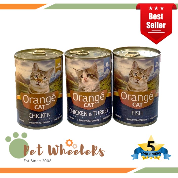 ORANGE CAT CANNED FOOD 400G Shopee Malaysia