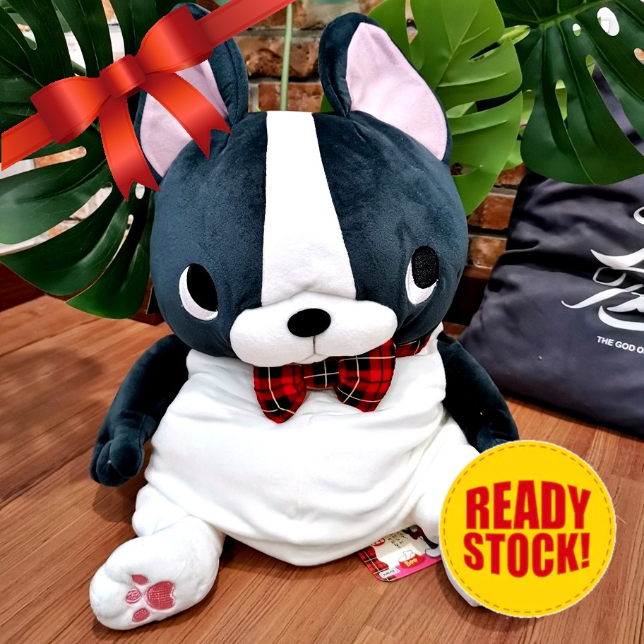 Buruburu Boo 43CM Big Puppy Dress Up Plush Toy Black Shopee Malaysia