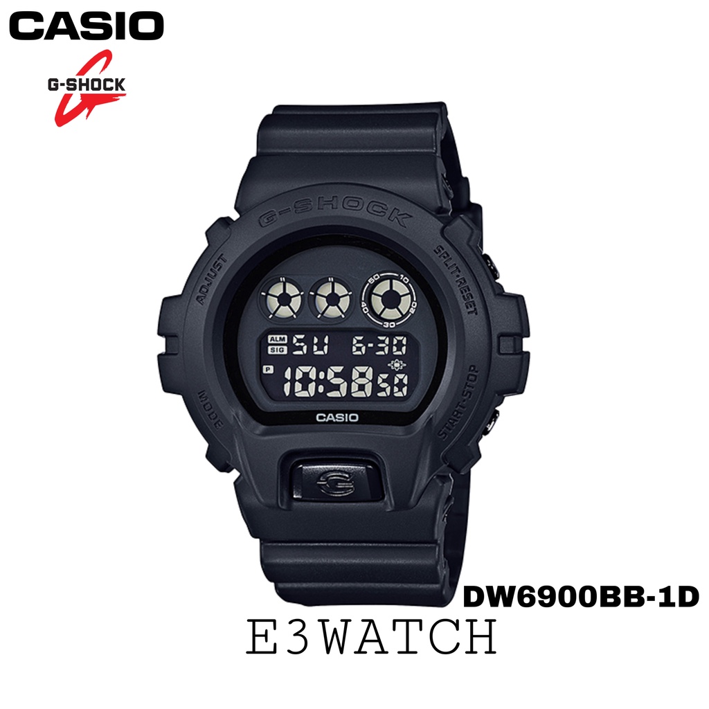 G shock Black out basic DW6900BB 100 Authentic DW6900 DW6900BB DW