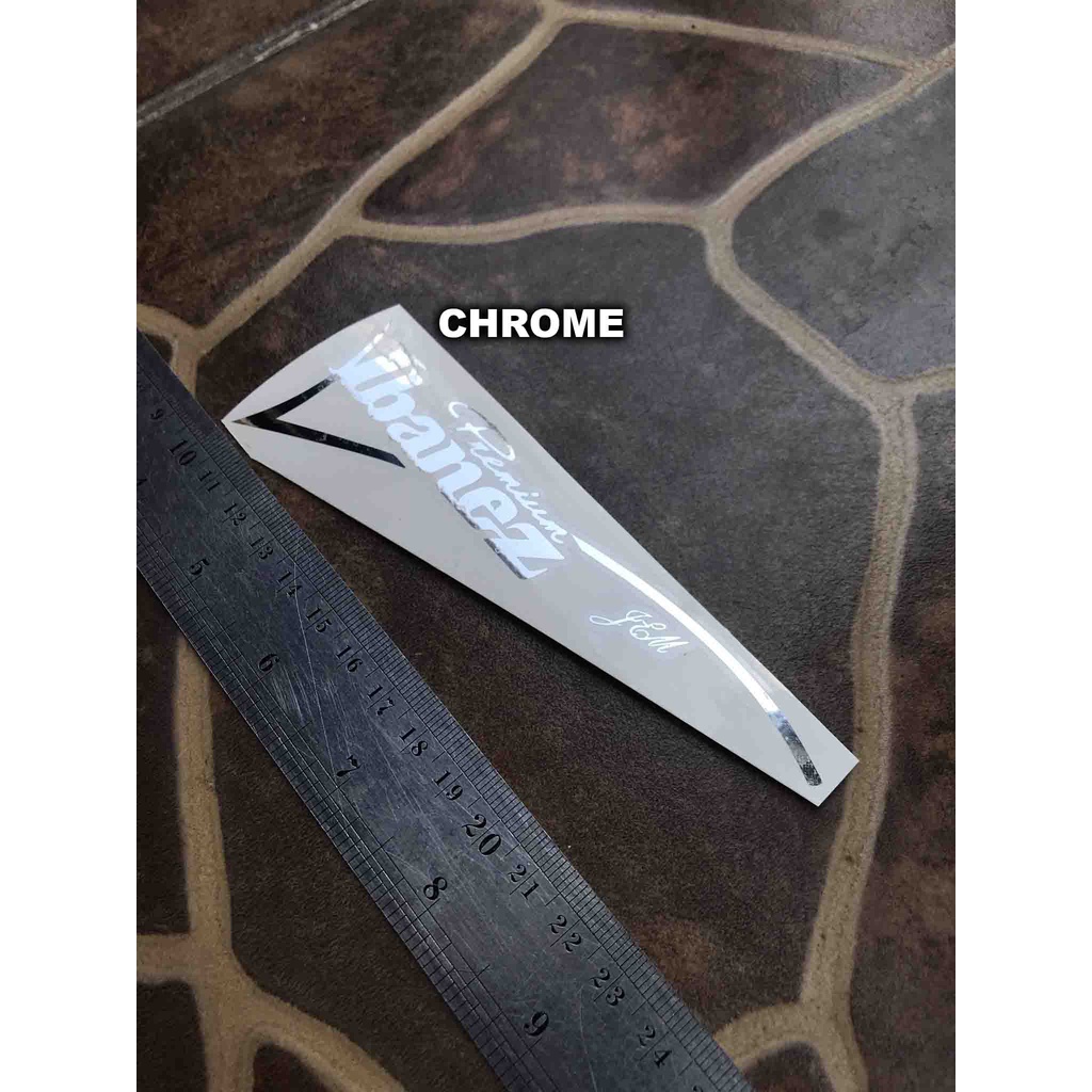 Ibanez Acoustic Electric Guitar Headstock Sticker Decal premium ...