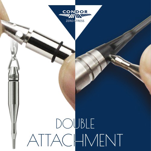 CONDOR Darts Accessories ORING installation tool & Condor Tips locked