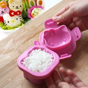 Hello Kitty Rice Ball Mold Sushi Cute KT DIY Animal Box Lunch Hot Sale ...