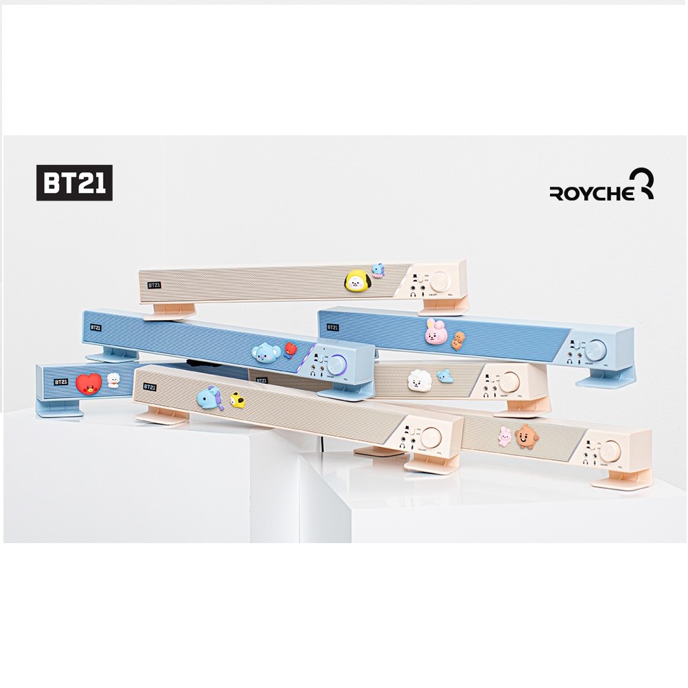[BT21 OFFICIAL] BT21 MY LITTLE BUDDY Sound Bar USB Computer Speaker ...
