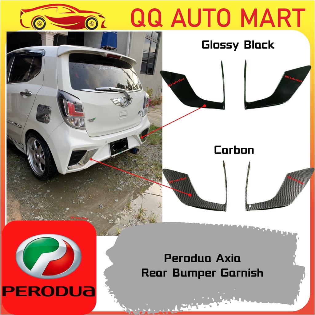 Perodua Axia Rear Bumper Garnish | Shopee Malaysia