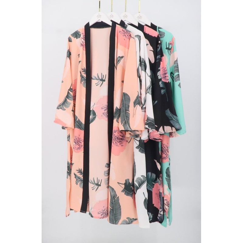 Kimono cardigan outlet shopee