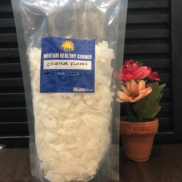 Coconut Flakes 250gr / Dried Shaved Coconut 250gram | Shopee Malaysia